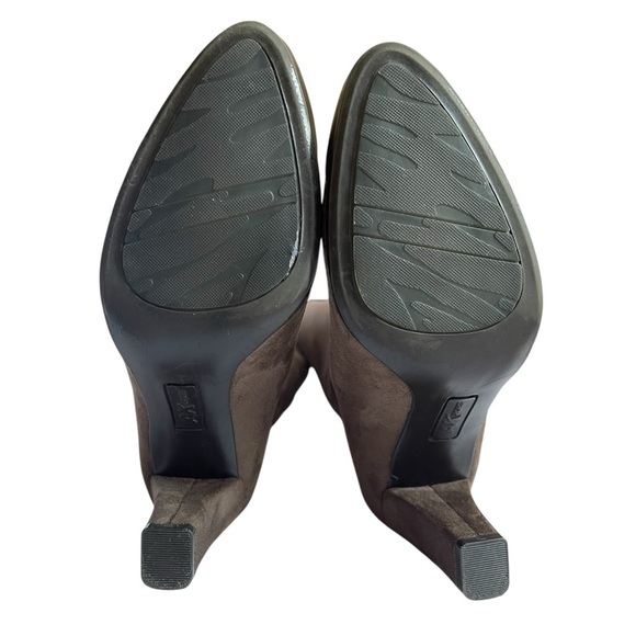 ANNE KLEIN SPORT AKELEK SUEDE TAUPE KNEE HIGH BOOTS SZ 6.5 M EUC - Picture 7 of 10